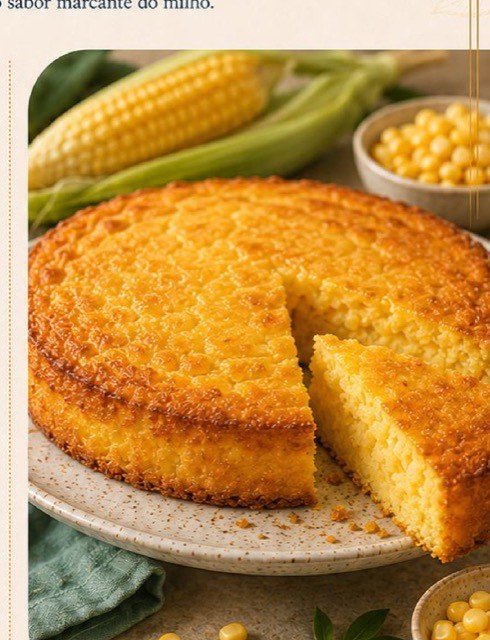 Bolo de Milho Cremoso