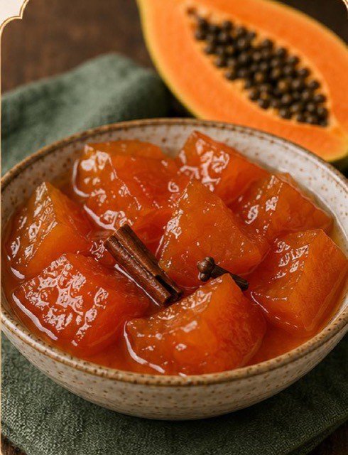 Doce de Mamão em Calda