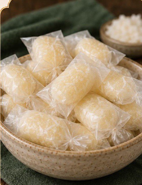 Bala de Coco Caseira