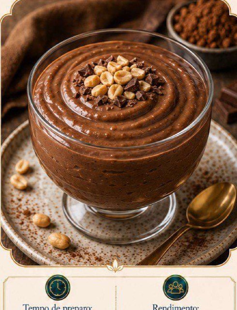 Creme de Amendoim com Cacau