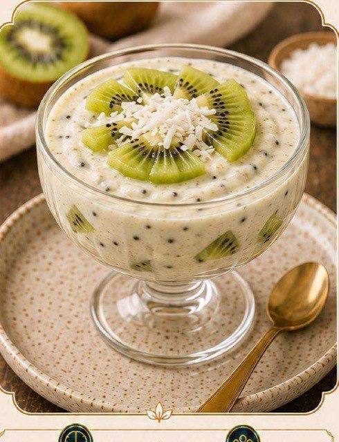 Taça de Kiwi com Baunilha