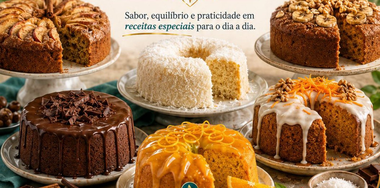 50 Bolos para Diabéticos