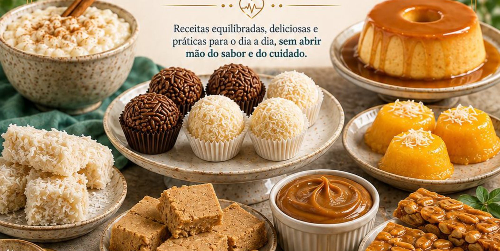 50 Doces Brasileiros para Diabéticos